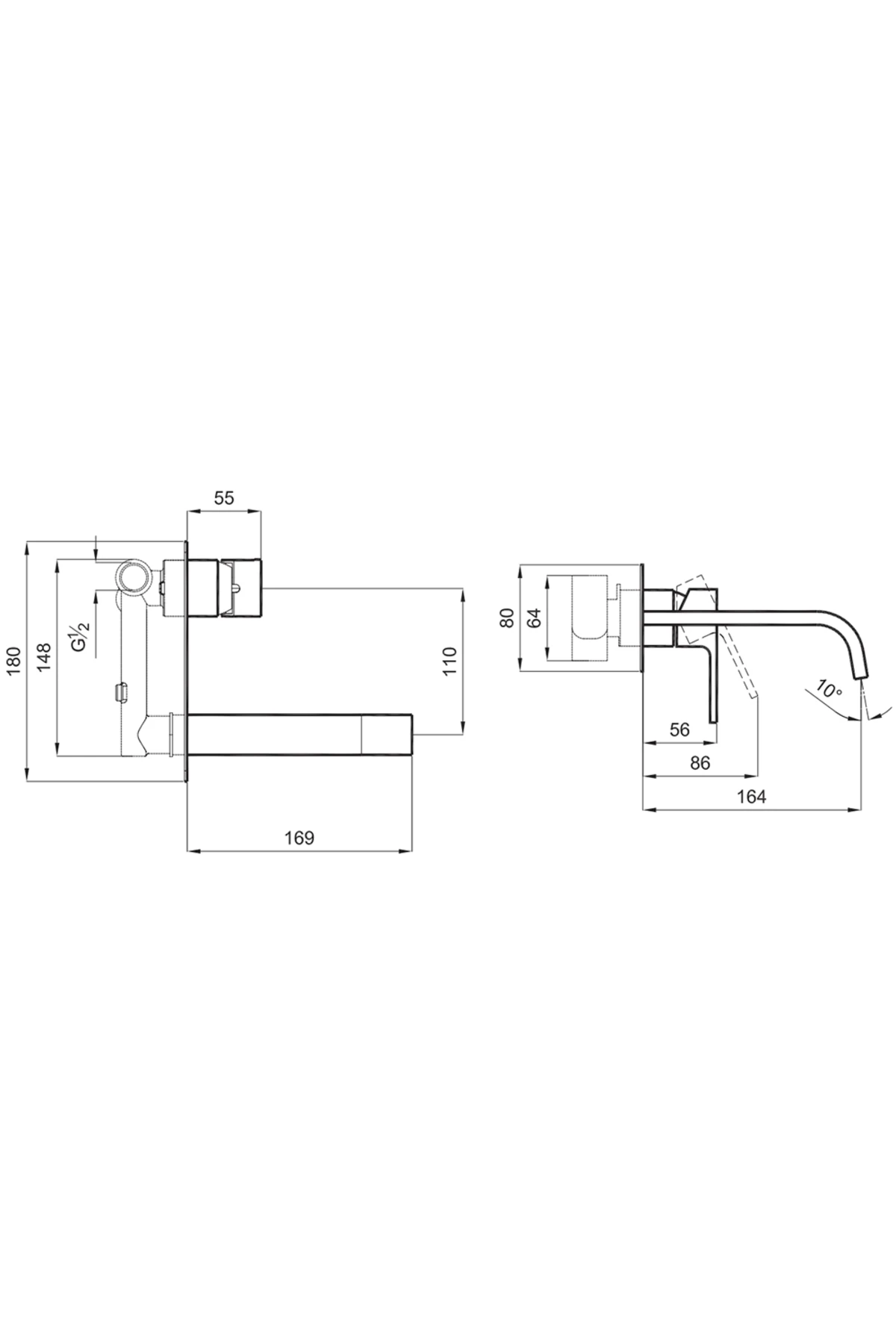 Arris Ankastre Lavabo Bataryası