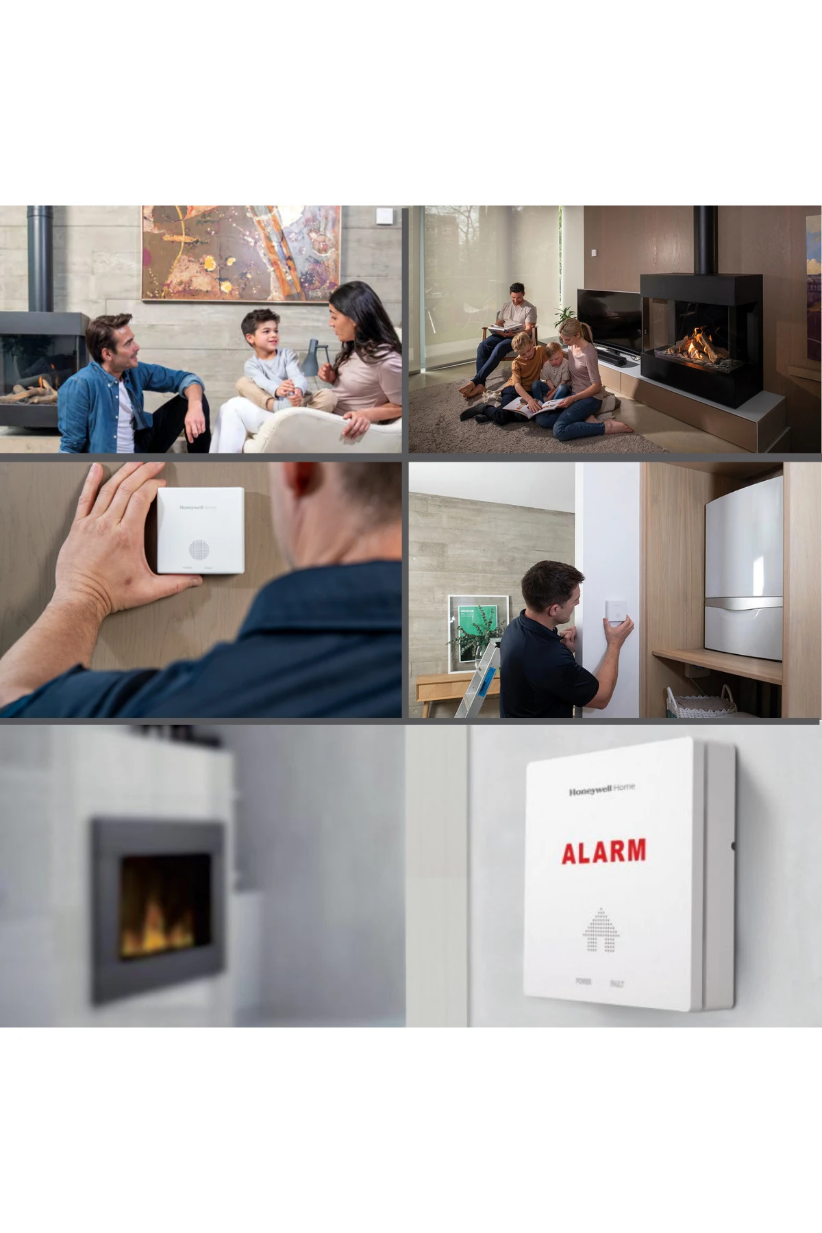 Temel Dedektör Seti - Karbonmonoksit+Duman - 10 YIL Ömürlü