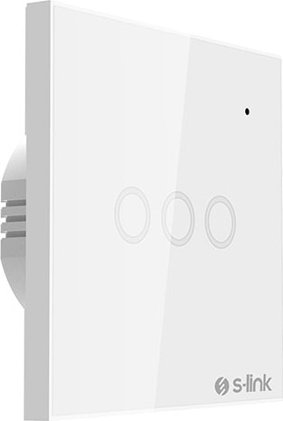 Swapp SL-EG33 Kablosuz ve Dokunmatik Aydınlatma Anahtarı 3lü Wifi Tuya Destekli