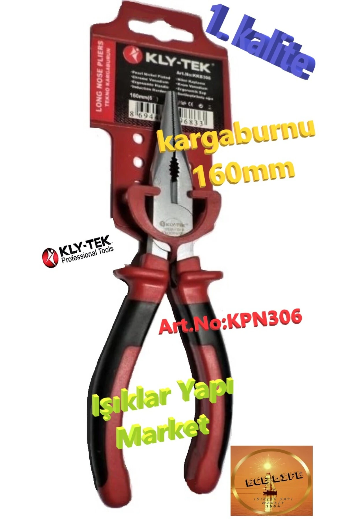 Kly-tek Tekno Kargaburun -160mm 1.kalite