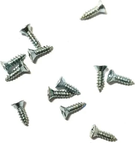 Klips, Menteşe, Ayak, Ağaç, Sunta Vidası 2,2x7,5mm - Nikel 100 Adet