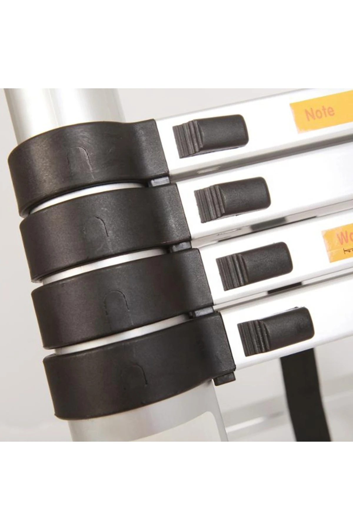 7+7 Basamaklı Çift Taraflı A Tipi Uzayan Teleskopik Merdiven 4,4 m