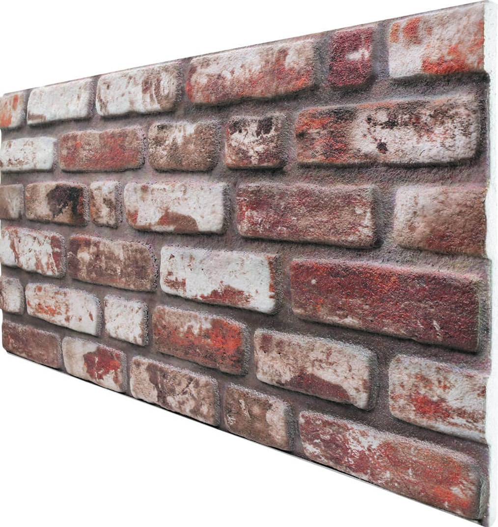 5 Adet (2,5m2)X Tuğla Desenli 3 Boyutlu Renkli Strafor Köpük Duvar Kaplama Paneli (BR-541)