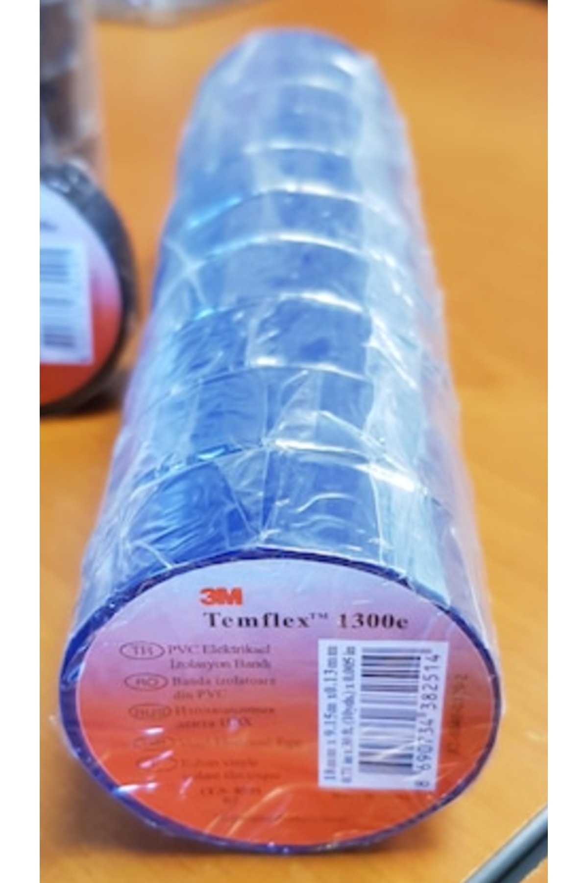 Temflex 1300e Izole Bant 18mmx9.15mt Siyah 10 Adet