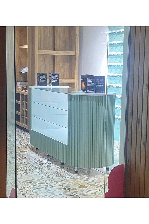 Antalya Yıldız Duvar Lambri Profili Lb 2200 Soft Touch Su Yeşili - Kargo Bedava
