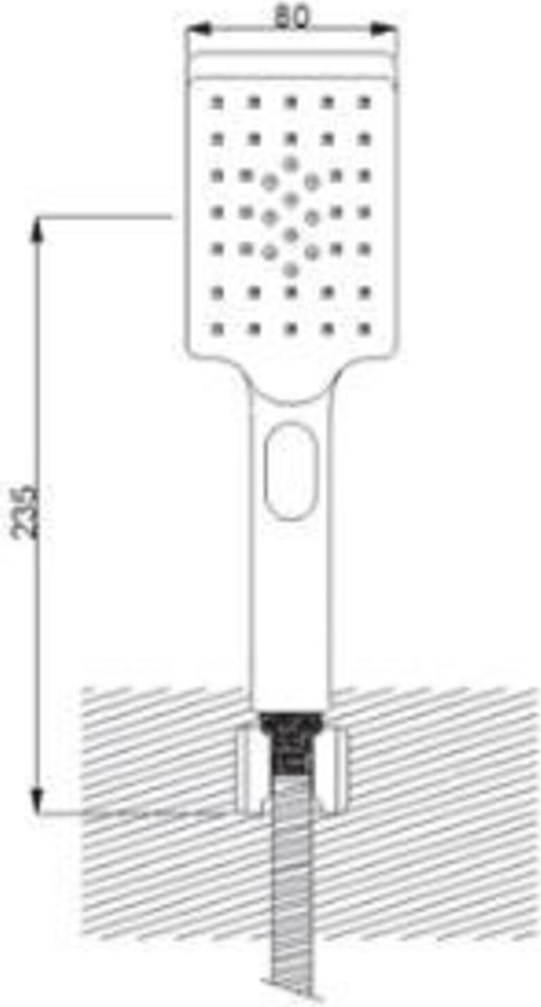 Aqua El Duş Takımı Siyah 410525R-05