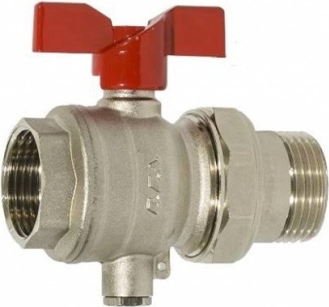 1” Termokulp Çıkışlı Rakorlu Küresel Valf 602122157