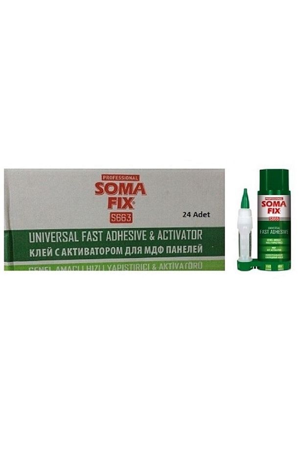 24 Adet 400+100 Ml Hızlı Yapıştırıcı Mdf Kit