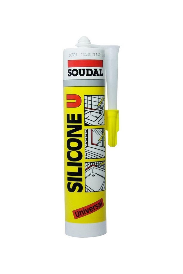 Şeffaf Silikon 280 ml (5 Adet)