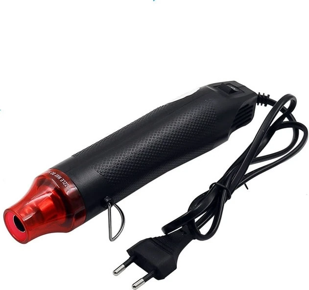 Siyah 220V Ab 220V Dıy Isı Tabancası Kullanarak Elektrikli Alet Sıcak Hava 300W Sıcaklık Tabancası Destekli Koltuk Shrink Plastik Dıy Aracı Rengi (Yurt Dışından)