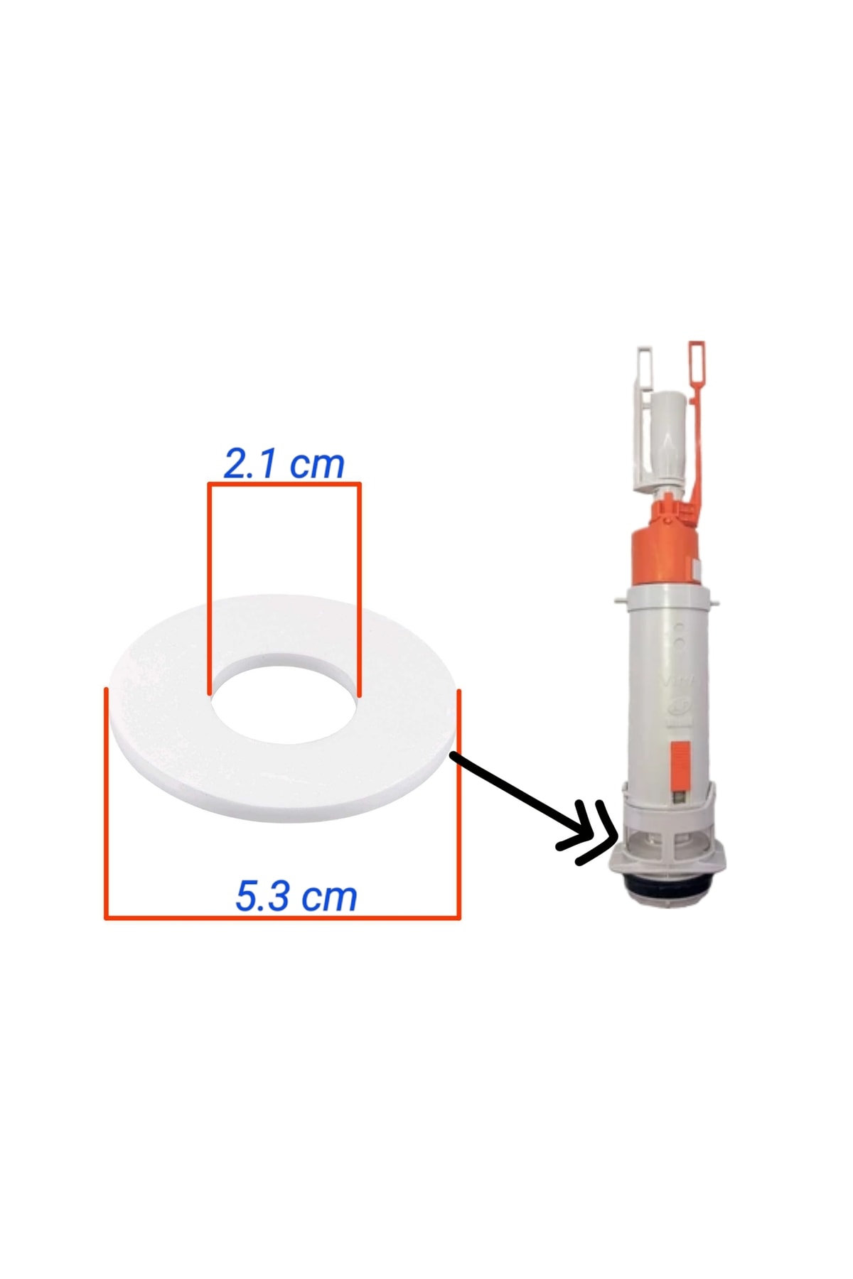 Gömme Rezervuar İç Takım Boşaltma Grubu Contası