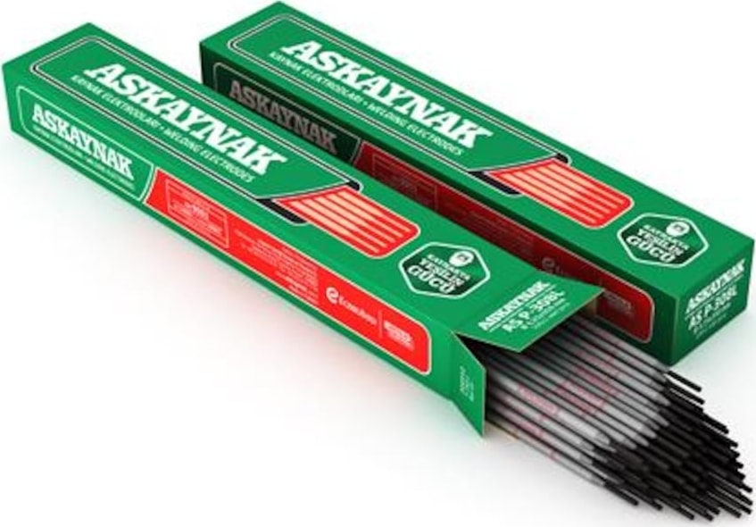 ASKAYNAK  As P-316L Paslanmaz Çelik Elektrodu 2.50X250MM (10 Adet)