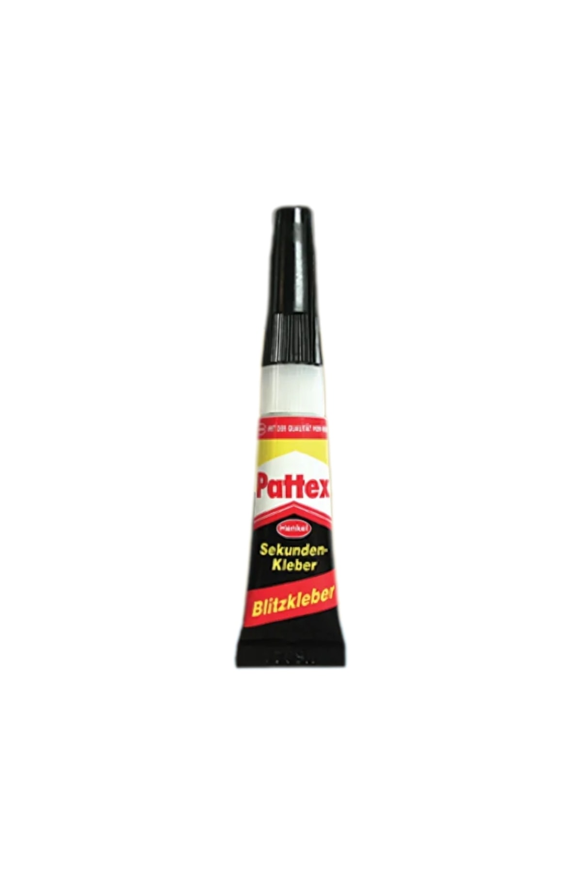 PATTEX | Süper Japon Yapıştırıcı, 3 gr, Hızlı Kuruma, Porselen, Deri, Seramik, Kauçuk, Metal ve Kart