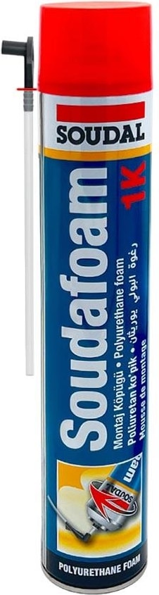 Soudafoam 1k Poliüretan Montaj Köpük 600 Gr. - 12'li Paket