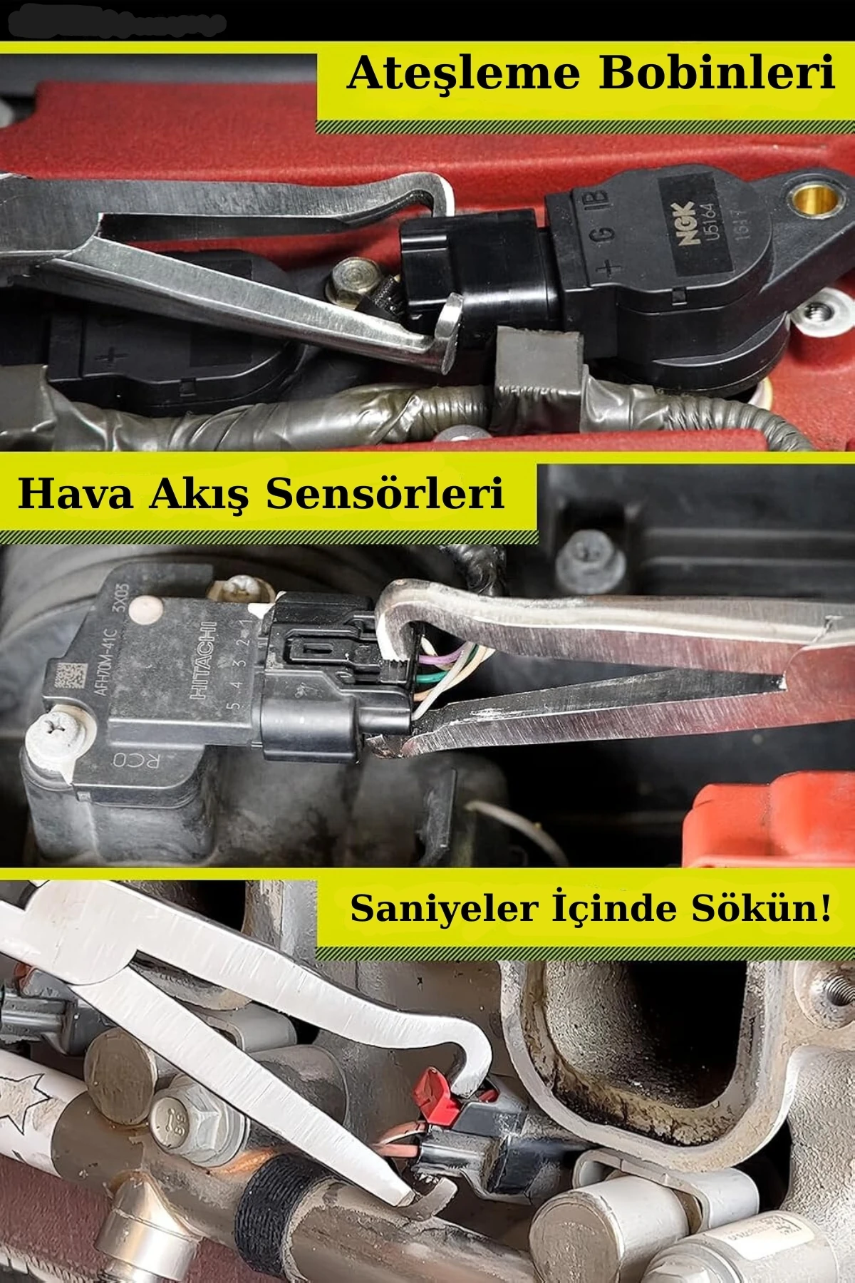 Araç Soket Sökme Pensesi