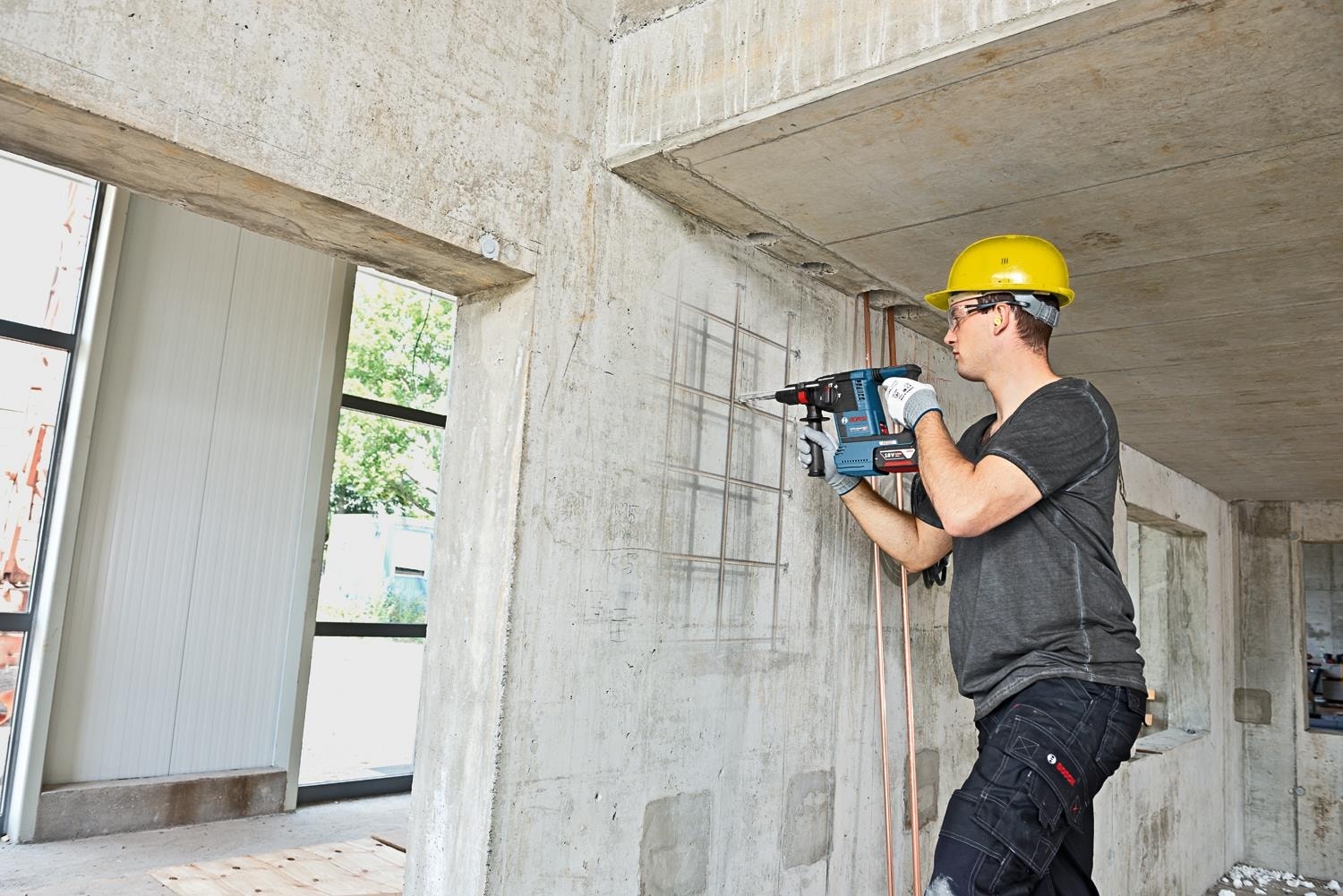 BOSCH Gbh 18V-26 2X5.0AH Çift Akülü Kırıcı Delici