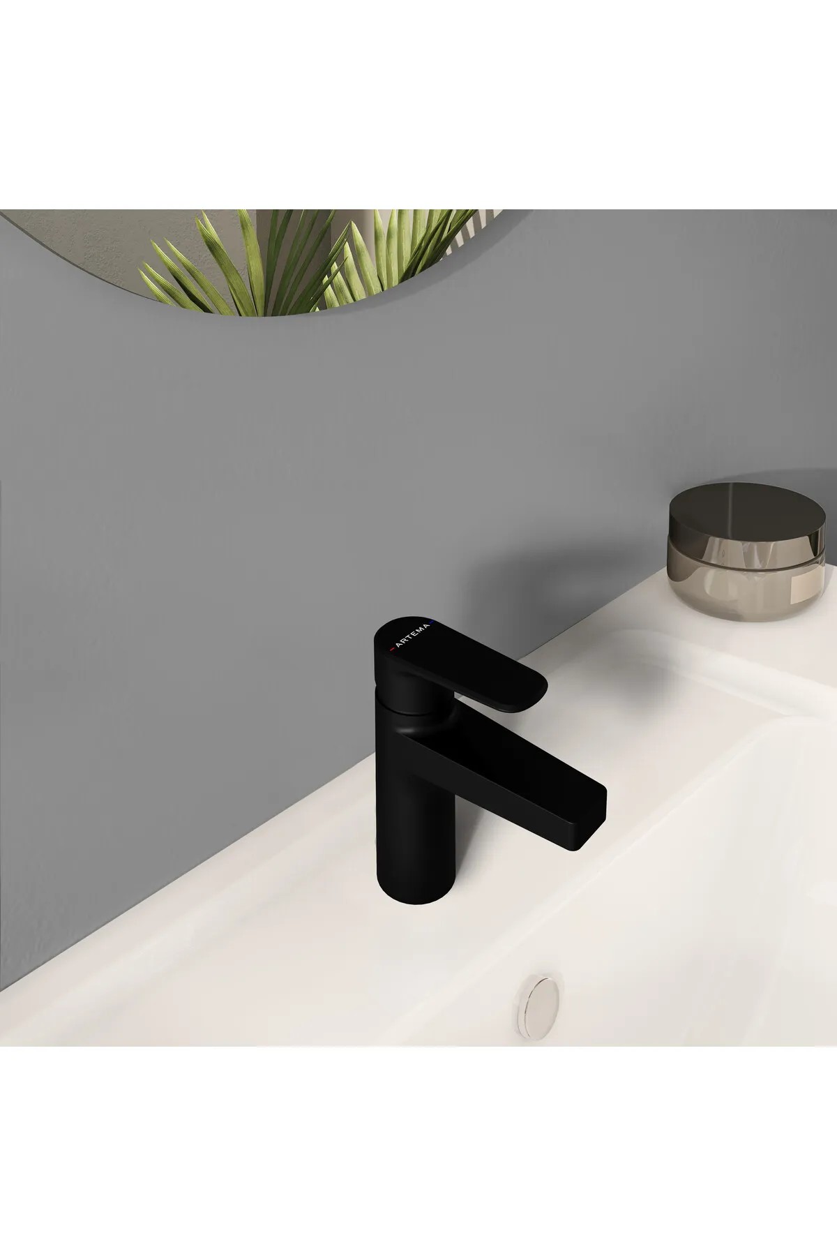 Shift T30 A4368836 Lavabo Bataryası, Mat Siyah
