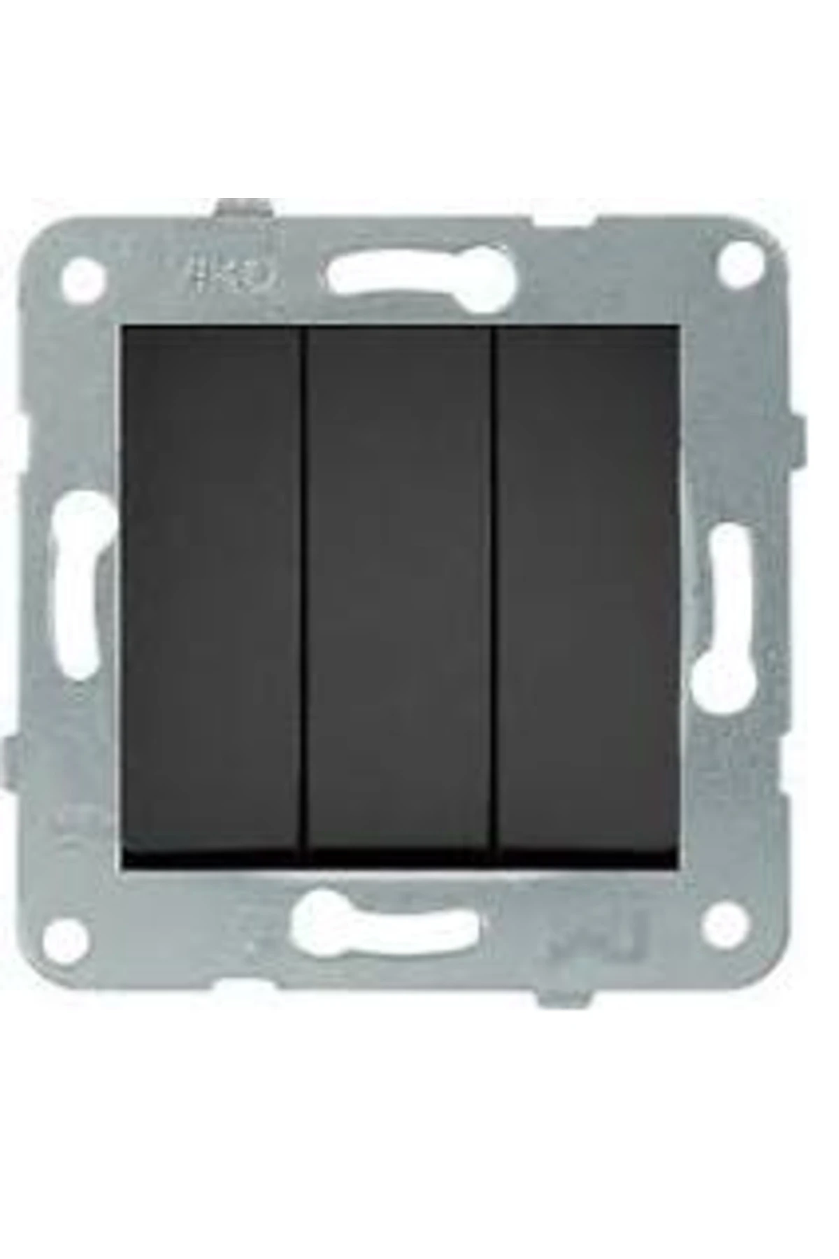 LİNNERA MEK.TUŞ ÜÇLÜ ANAHTAR (VİDALI) ANTRASİT