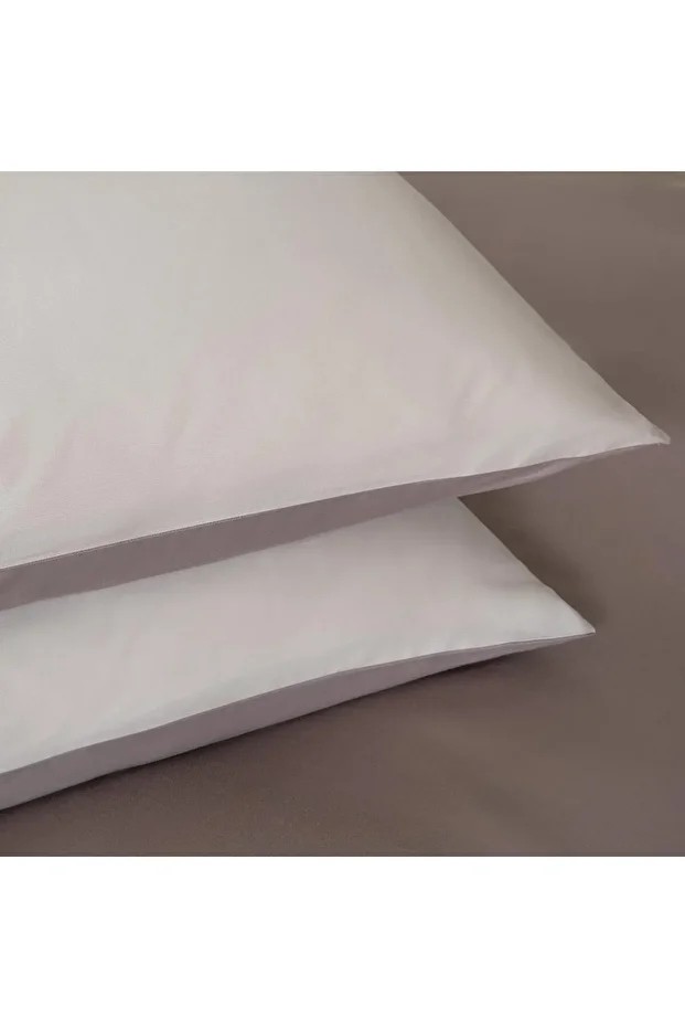 Bettie Nevresim Seti Çift Kişilik 200x220 cm Ekru/Taş
