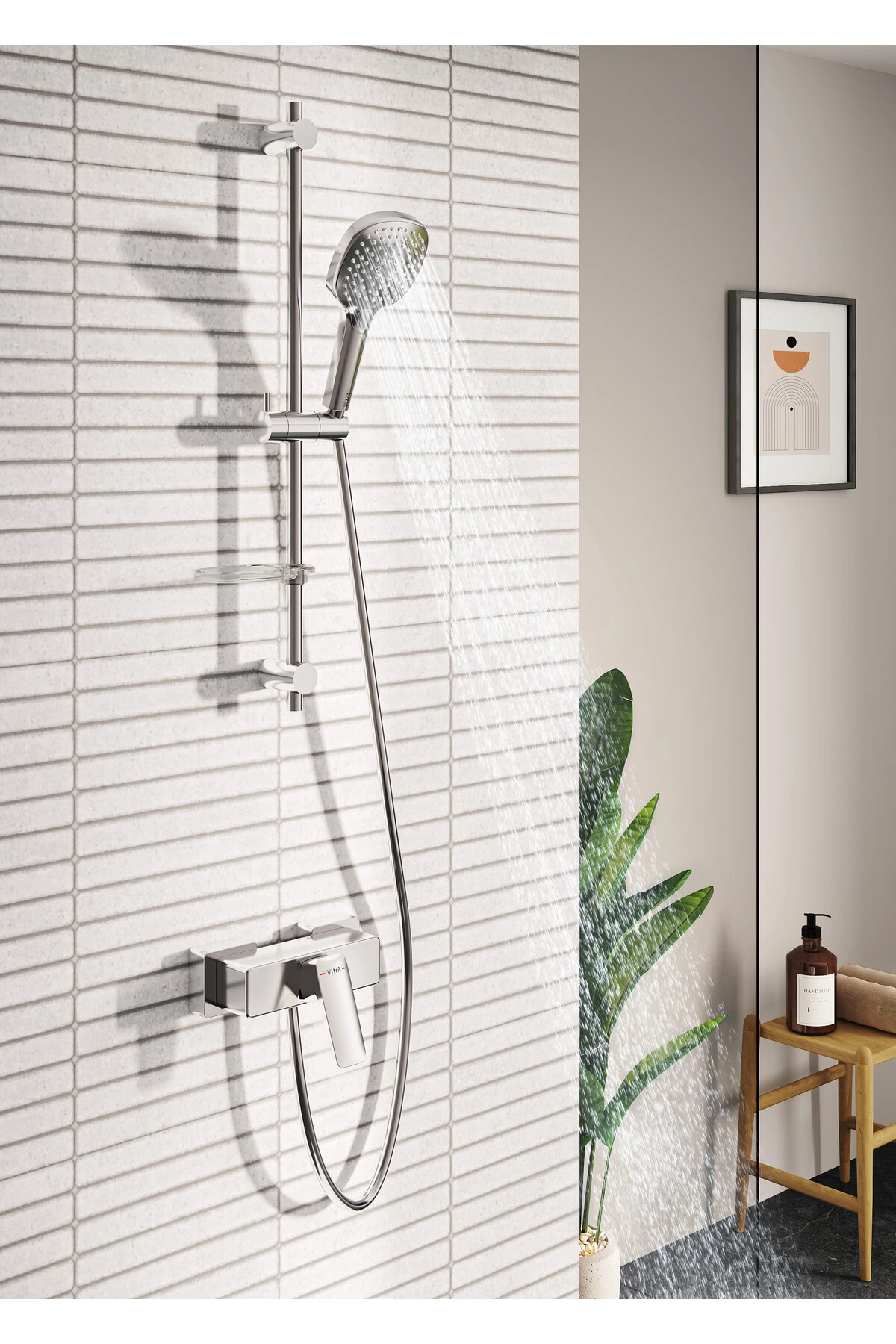 Root Square A42761 Duş Bataryası, Krom