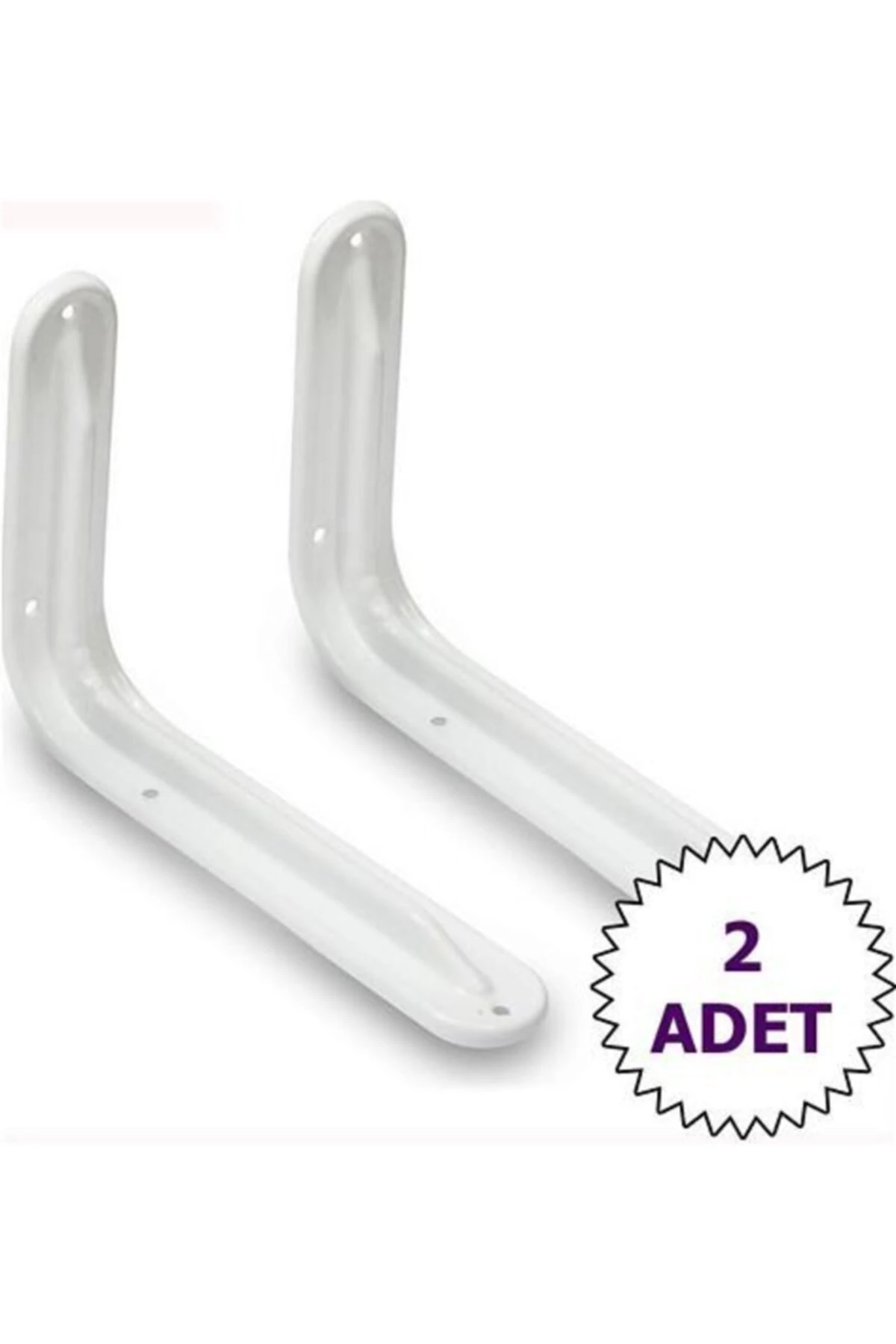 Raf Altı L Ayak Demiri 23 X 29 Cm (2 Adet) - Dolap İçi Düzenleyiciler - 44928