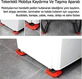 Mobilya, Beyaz Eşya, Ofis Eşyaları Kaydırma ve Taşıma Aparatı