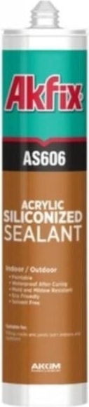 AS606 Silikonize Mastik Kahverengi 500 gr