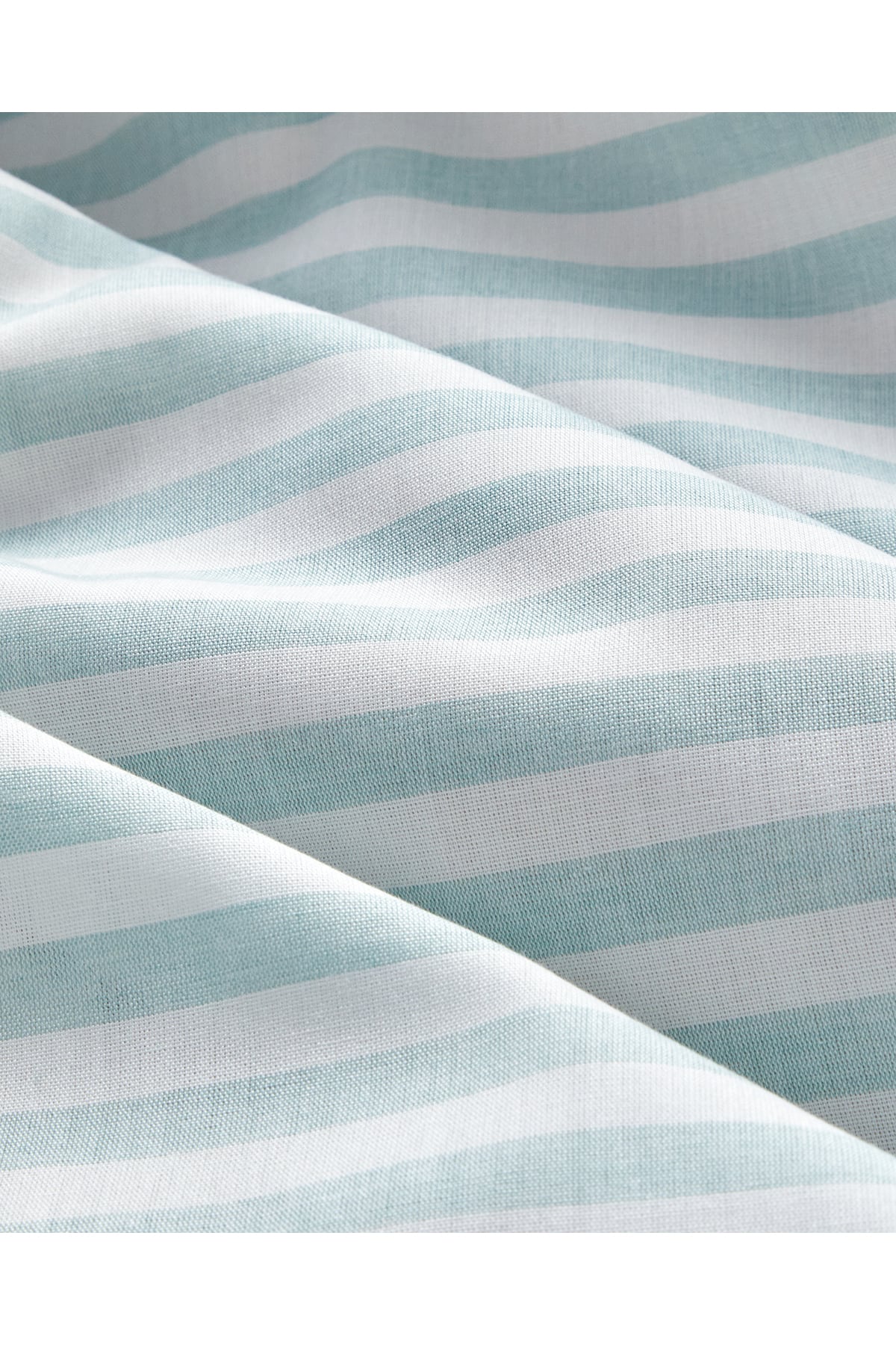 Soft Streaks İpliği Boyalı Tek Kişilik Nevresim Takımı 160x220 cm Yeşil