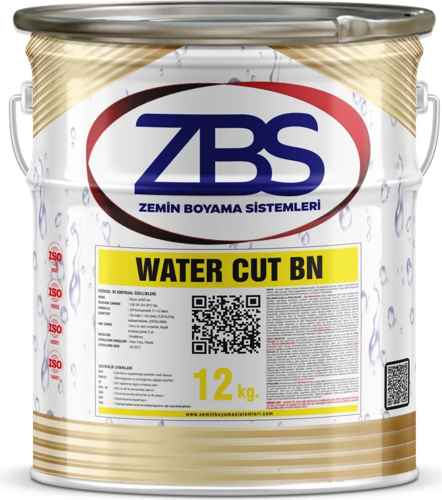 Water Cut Bn Şeffaf Su İzolasyonu 12 Kg