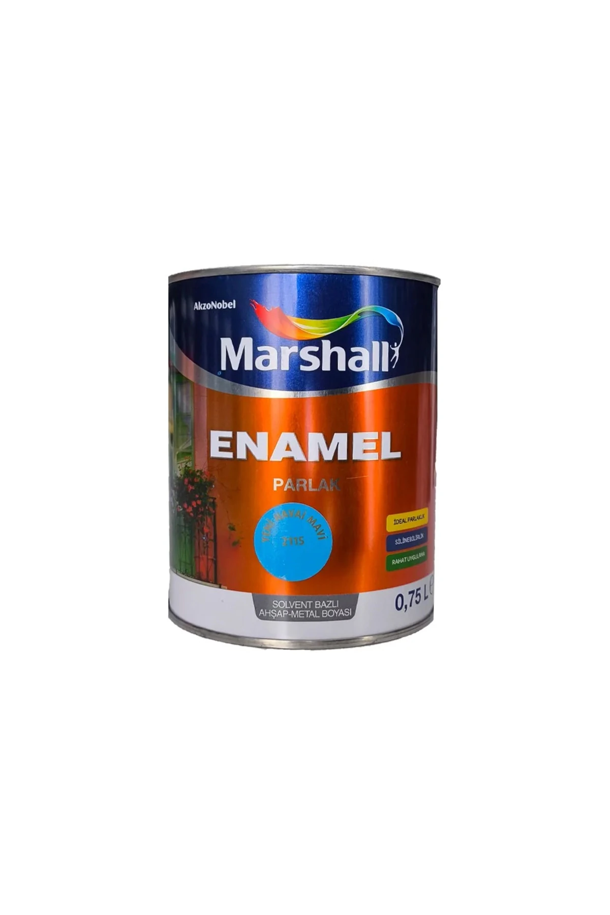 boya 0,75 L. Camgöbeği