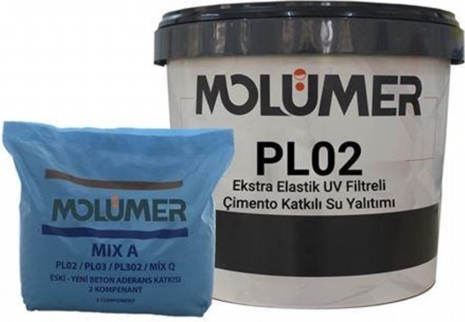 PL02 Ekstra İçme Suyu Tankı İzolasyonu 2k 18+6 kg Gri