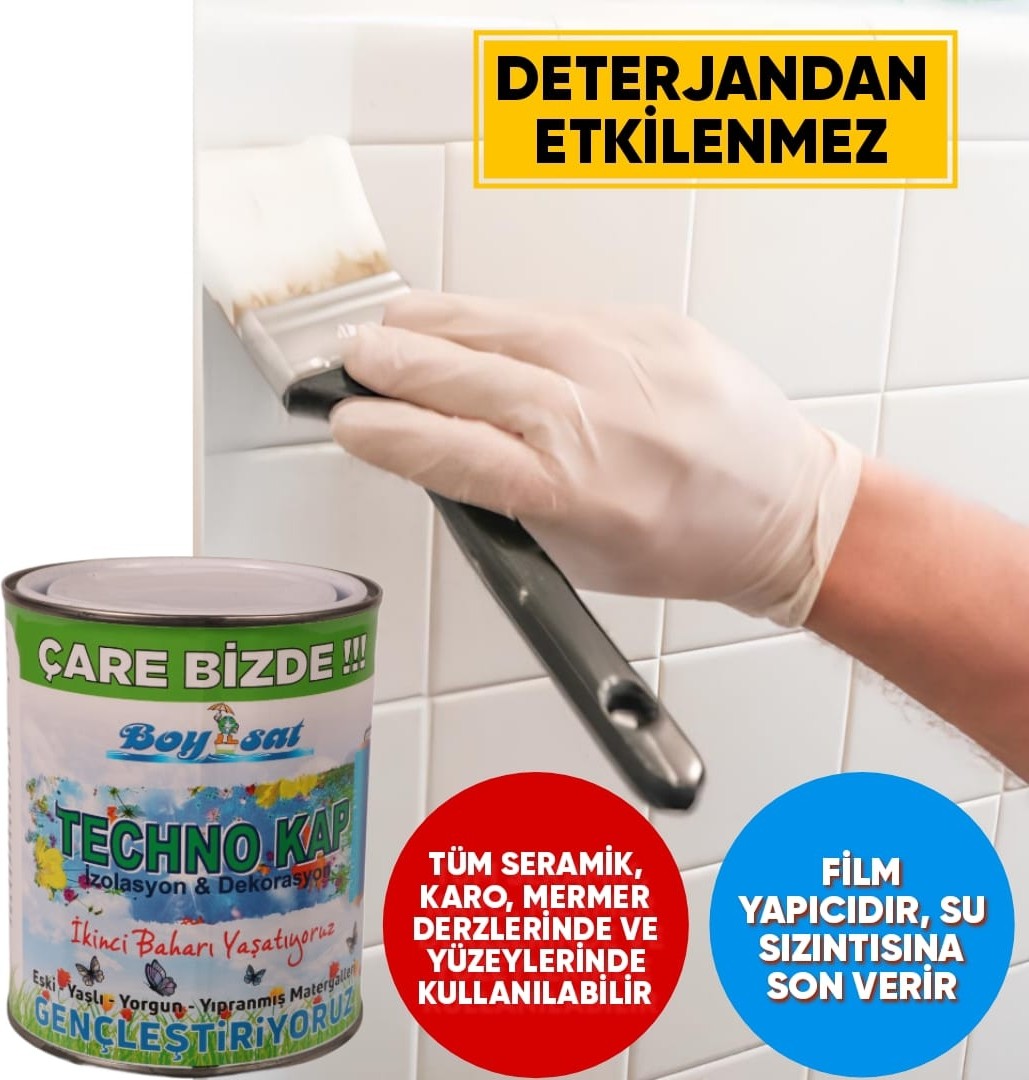 Techno Kap 1 Kg Ahşap Osb Sunta Metal Profil Polyester Plastik Pvc Eternit Seramik Karo Yalıtım