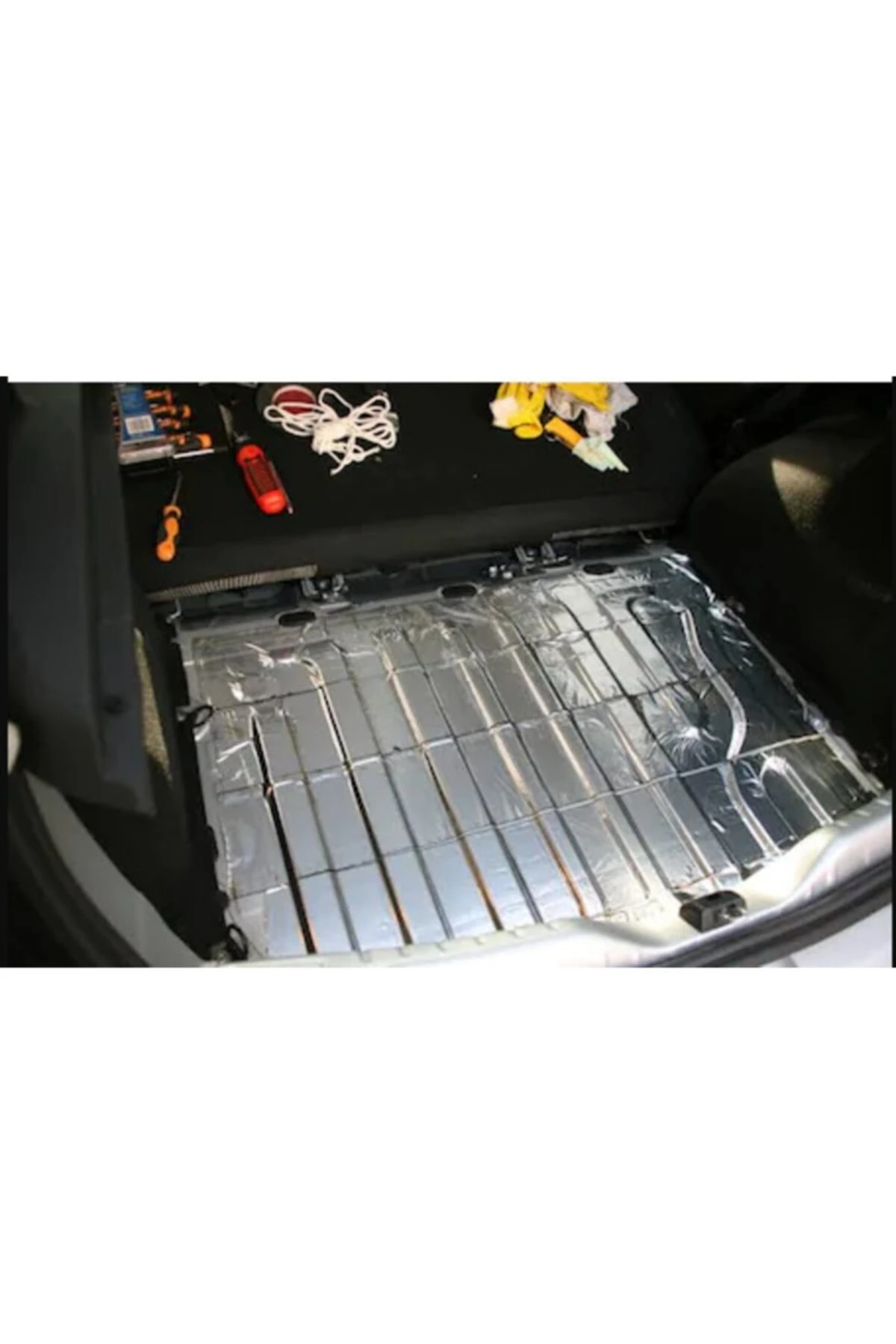 Bitüself Alüminyum Kaplı Oto Ses Ve Su Yalıtım Bantı 10cm X 10mt