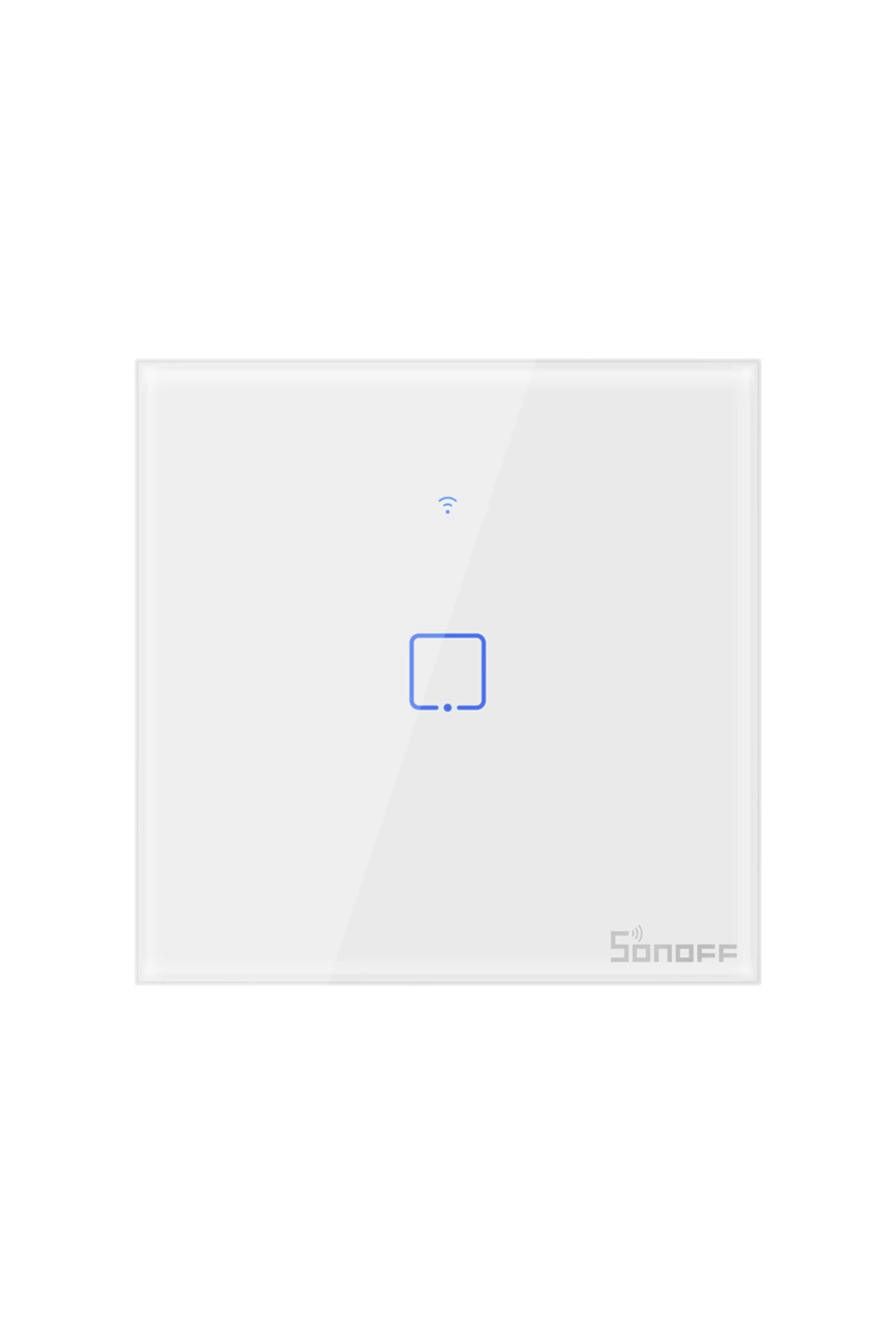 T0-EU-1C Akıllı Dokunmatik Duvar Anahtarı 1 Kanallı