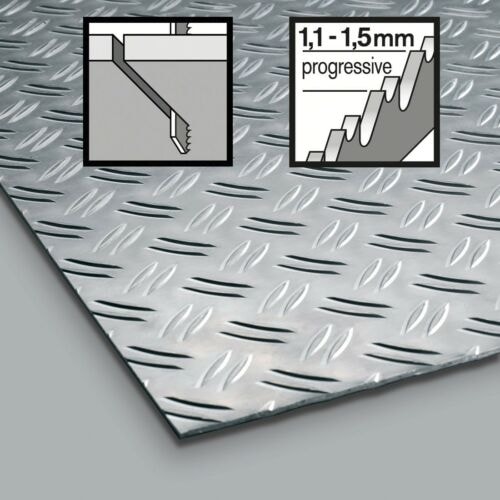 BOSCH - Ekonomik Seri Metal İçin T 118 A Dekupaj Testeresi Bıçağı - 5'Li Paket