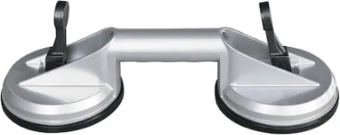 Alüminyum Gövdeli Çiftli Cam Vantuz 100 Kg 115 Mm Uygulama Kolaylığı