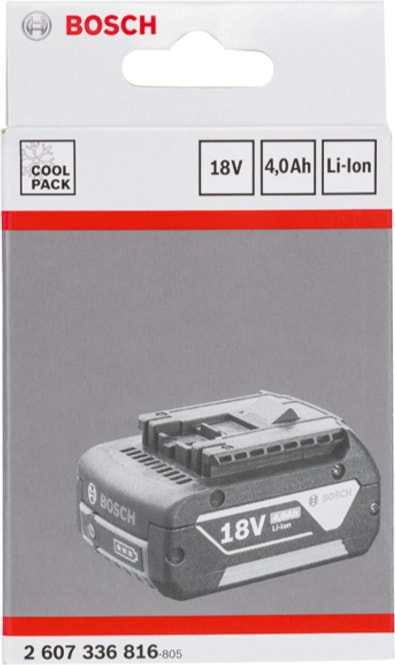 4 Ah Akü 18V El Aleti Akü Li-Ion Hd Ecp+Clı