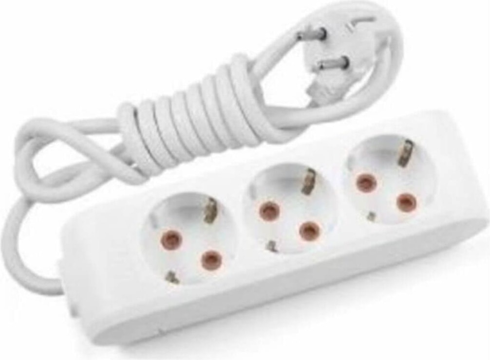 Multı-Let 3lüpriz Topraklı Kablolu 5 mt Kablo P
