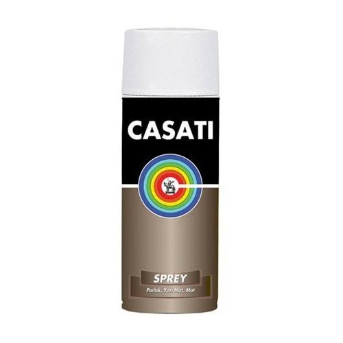 CASATİ Akrilik Sprey Boya 400 Ml Siyah Ral 9005