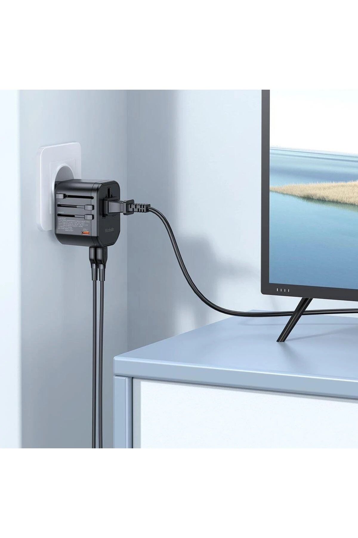 Cp-3471 Priz Dönüştürücü Universal Seyahat Adaptörü