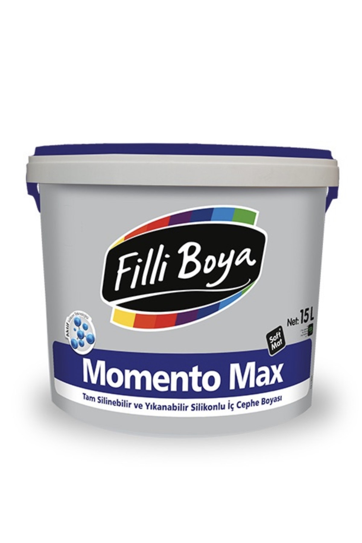 Momento Max 15lt Silinebilir Ve Yıkanabilir Silikonlu Iç Cephe Boyası