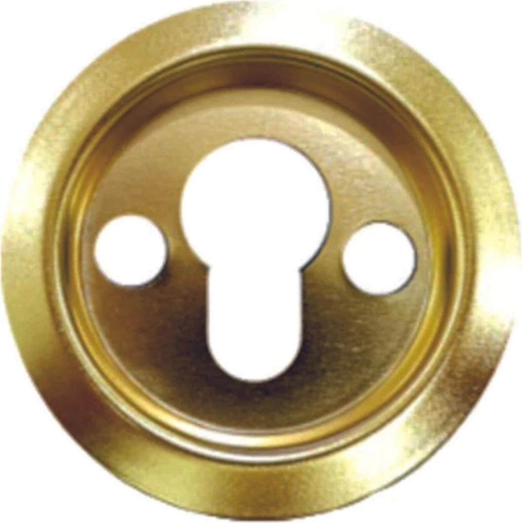 Sarı Çelik Kapı Rozet Tası, Şık ve Dayanıklı Tasarım, Kaliteli Malzeme ile Güvenli Kullanım