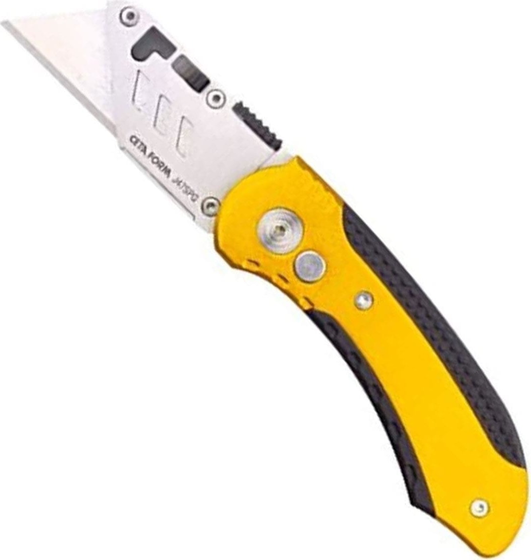 J47SPQ Katlanır Maket Bıçağı Kemere Takma Aparatlı