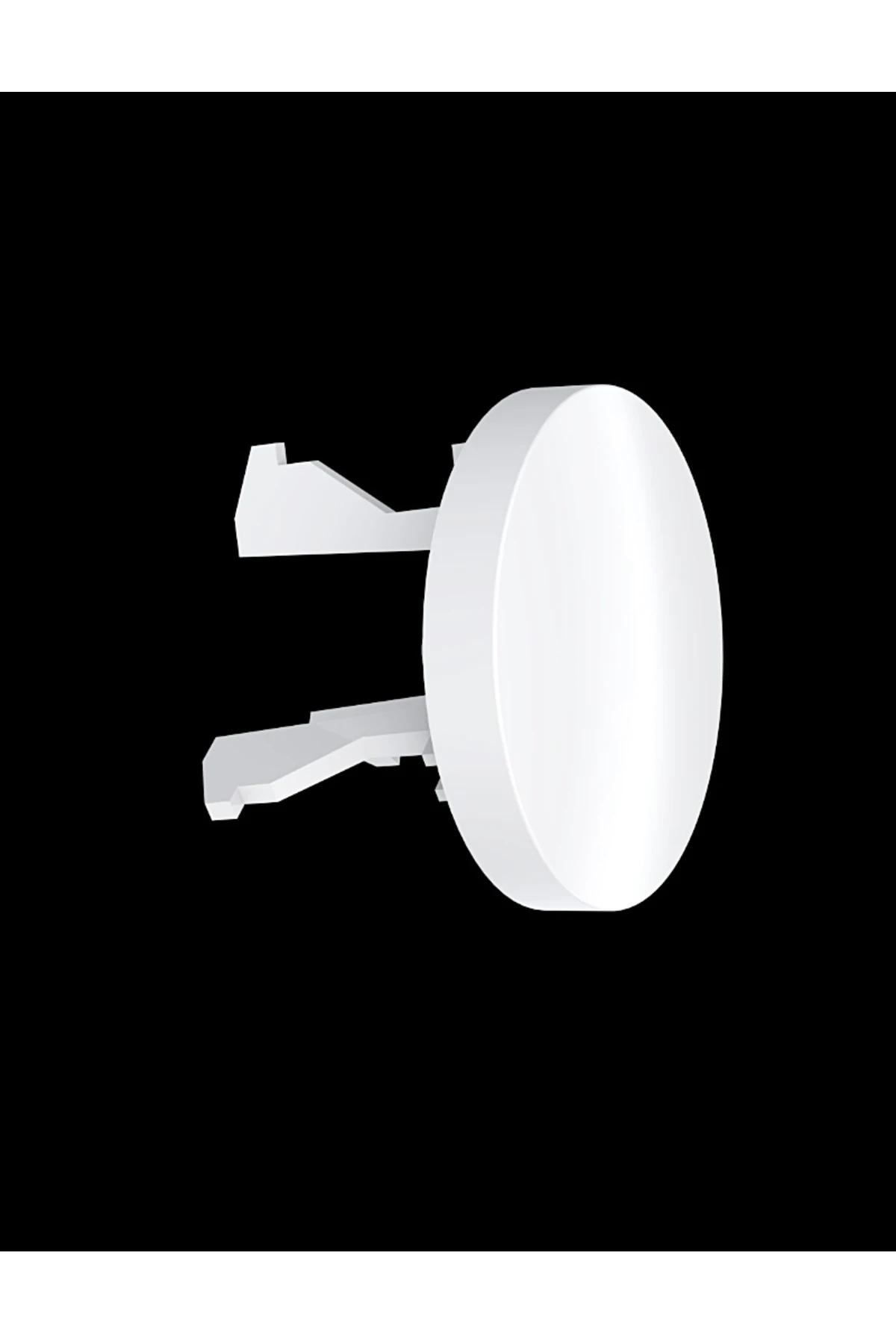 Yt313 Üniversal Seramik Lavabo su Taşma Delik Yüzüğü Beyaz Renk