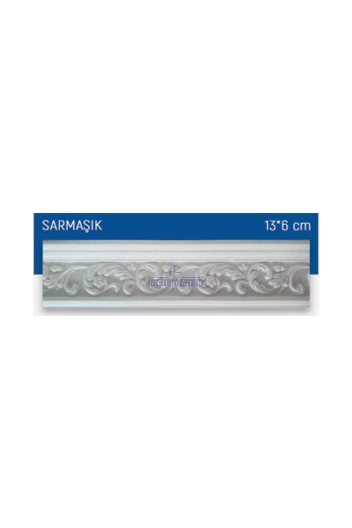 13,5 Cm Desenli Kartonpiyer Stropiyer Sarmaşık 10 Adet