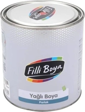 Parlak Yağlı Boya Siyah - 0,75 Lt.