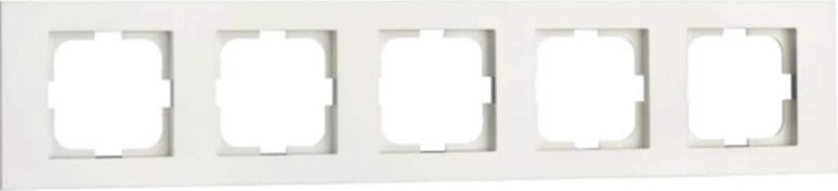 Zent  Grano Beyaz Beşli Çerçeve HBV00000PMRHM