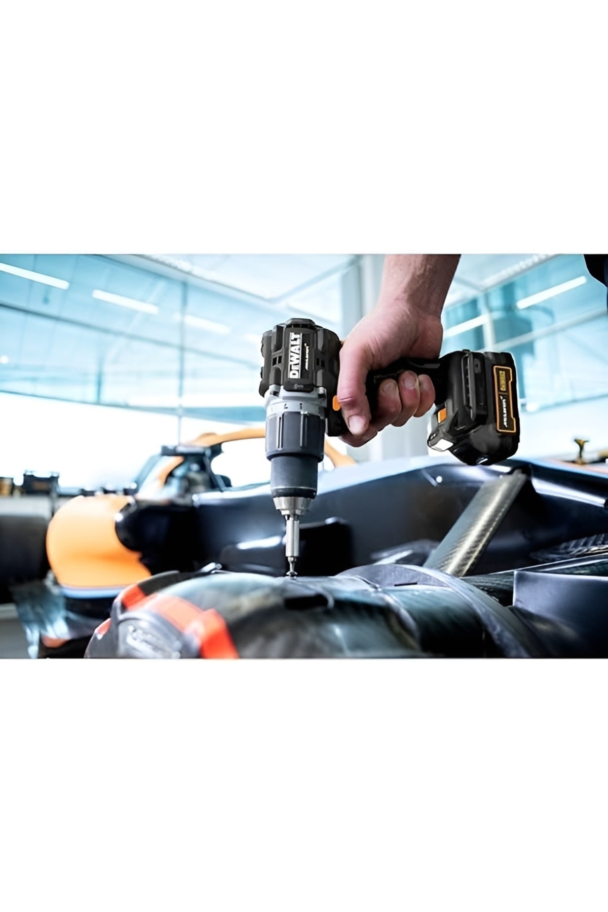DEWALT Mclaren Serisi DCD85MP2T 18V Akülü Darbeli Matkap Vidalama +%50 POWER(Solo)