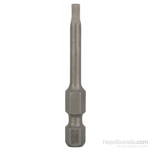 - 3'Lü Paket - Ekstra Sert Seri Vidalama Ucu - Hex 3, 49 Mm