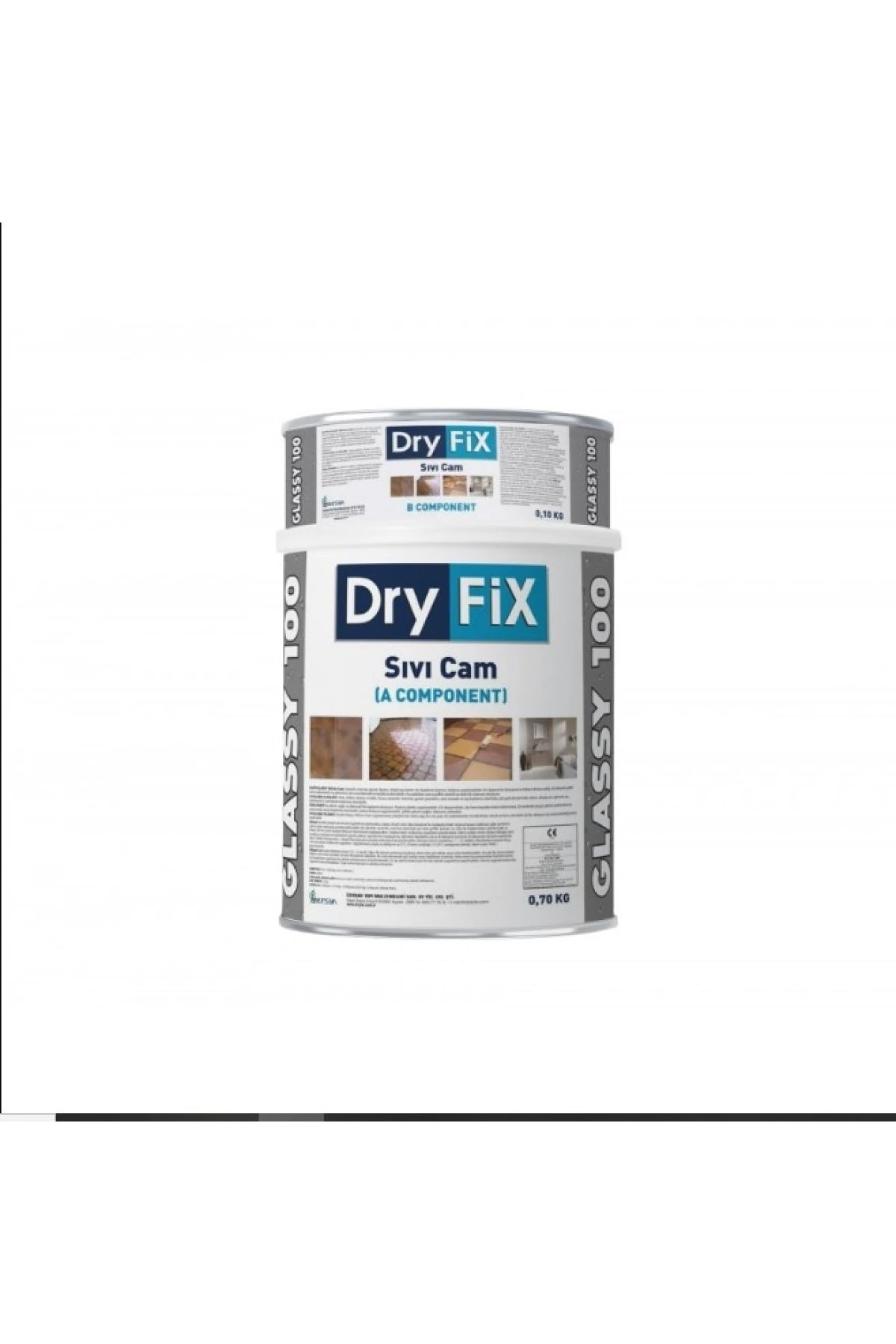 Glassy 100 Sivi Cam 4kg